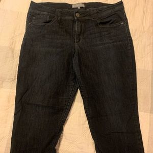 Wit and Wisdom Women’s Skinny Jeans Dark Blue